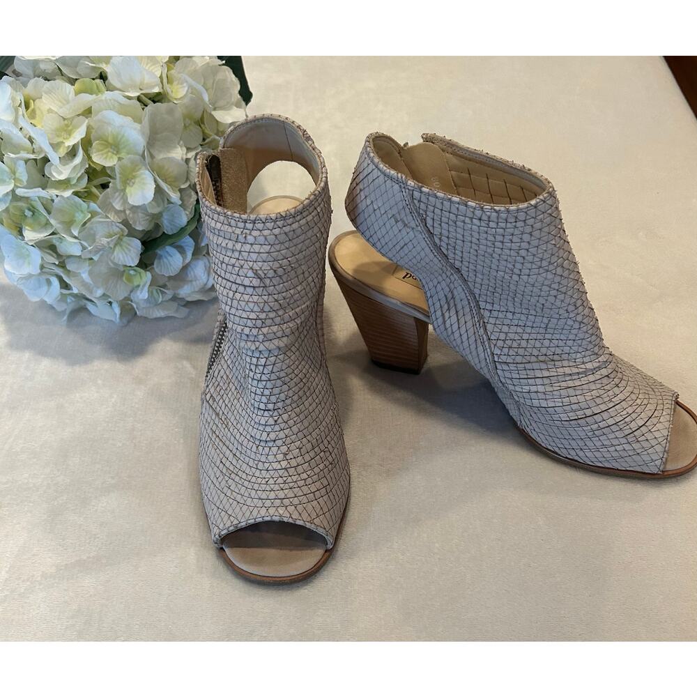 Paul Green Cayanne Women's Peep Toe High Heel Booties, Size 5.5